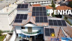 Nossos Clientes! Módulos solares Elgin instalados em residência na zona leste de São Paulo