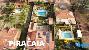 Nossos Clientes! Módulos solares instalados em residência em Piracaia São Paulo