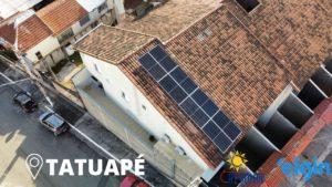 Nossos Clientes! Módulos solares Elgin instalados em residência na zona leste de São Paulo